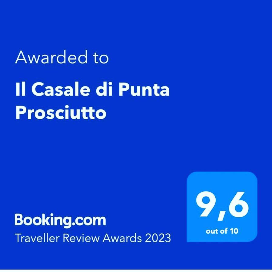 Il Casale Di Punta Prosciutto Acomodação com café da manhã Exterior foto
