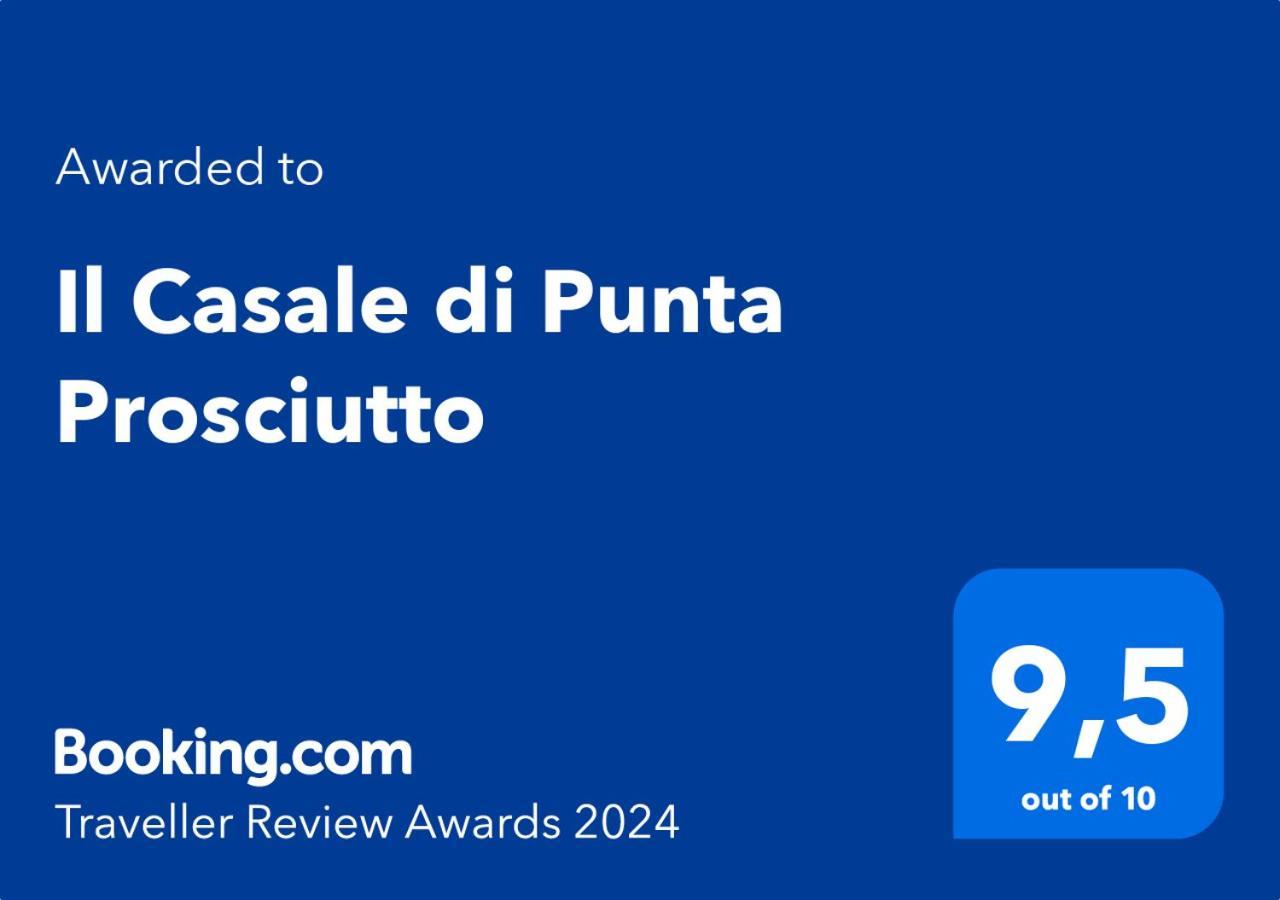 Il Casale Di Punta Prosciutto Acomodação com café da manhã Exterior foto