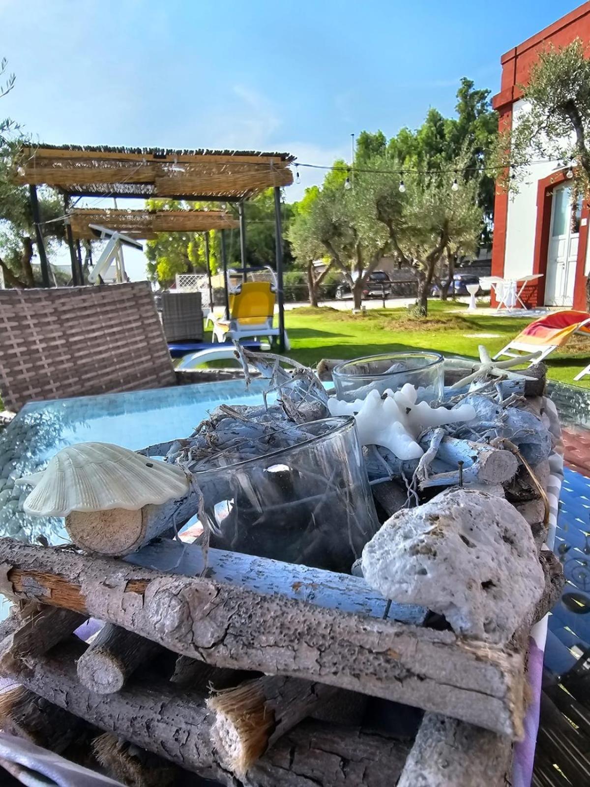 Il Casale Di Punta Prosciutto Acomodação com café da manhã Exterior foto