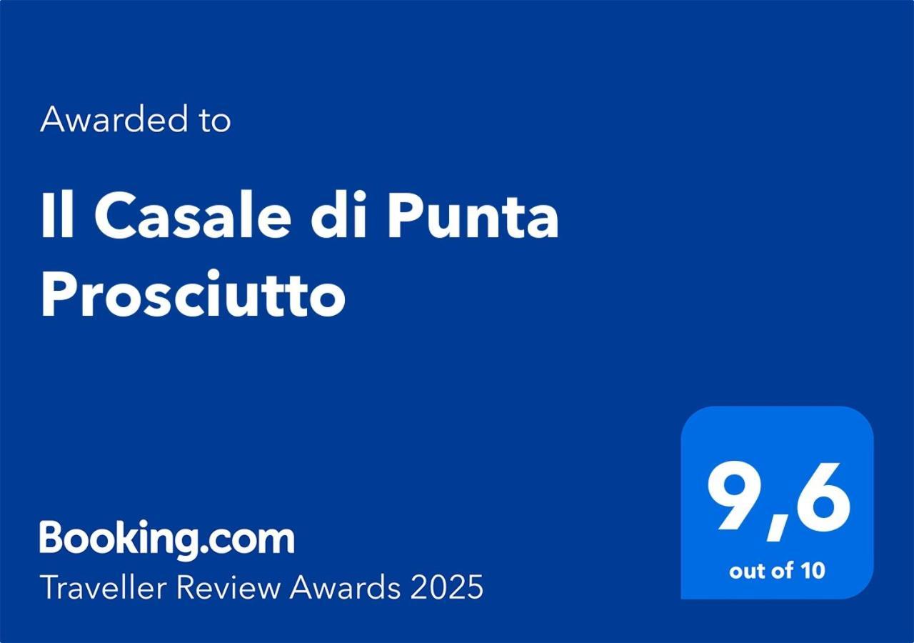 Il Casale Di Punta Prosciutto Acomodação com café da manhã Exterior foto